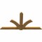 Ekena Millwork Redmond Rough Sawn Timber Gable Bracket, Western Red Cedar, 84"W x 45"H x 2"D x 6"F, 13/12 Pitch GBW084X45X0206RED00RWR - alternate 2